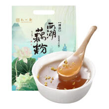 知味观西湖桂花莲子藕粉速溶 中华老字号特产 早餐代餐冲饮食品240g