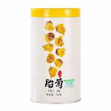 天福茗茶胎菊 夏日清凉降火清热花茶浙江桐乡品质花草茶冷泡茶果茶去暑凉茶 菊花茶 罐装100g