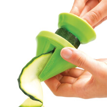 法国mastrad蔬果旋转刨丝器切条器 多功能旋转擦丝器 绿色（F21718）