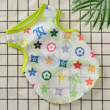 HKZN 小狗狗衣服背心薄款夏天的泰迪比熊博美幼犬猫咪宠物夏季夏装 新款防晒服*LN背心 XXL