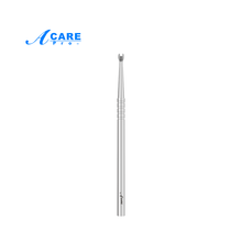 阿嚓热 死皮叉去指甲死皮推刀不锈钢铲子修甲美甲工具套装 圆柄叉