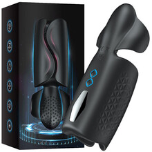 飞机杯全自动男用自慰器男用震动脉冲按摩双振动蛋蛋情趣性用品爱爱杯 阿曼达