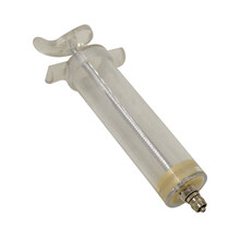 岩梦畜牧兽用塑钢注射器猪用注射药器针筒兽用注射针器10 20 50 100ML 精品塑钢50ml