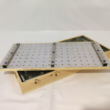 艾灸床盒家用实木全身带枕头理疗温灸床坐灸腰腹灸足灸多功能艾灸 60*40带枕头无姜网