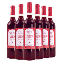 超市	
长城（GreatWall）红酒 柔润红甜型葡萄酒 整箱装750ml*6瓶