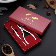 SenseYo吃蟹工具 304不锈钢螃蟹钳子夹子蟹八件家用吃大闸蟹龙虾神器礼盒装 礼盒装A款