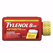 美国进口 Tylenol 泰诺 乙酰氨基酚缓释片 650mg 290粒