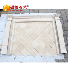 定制礅煌天然大理石背景墙 电视背景墙 沙发客厅玄关背景墙艺术装饰墙