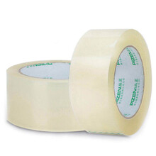 【12卷】/得力60mm*60y封箱胶带30931打包胶带宽胶带打包胶带透明胶带 30931