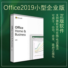 微软正版office/2019/企业版 /WIN10/windows10专业版零售/彩盒/操作系统 实物OFFICE2019小型企业版多语言不含税