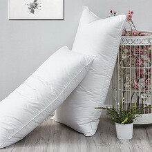奈士迪五星级酒店羽绒枕芯全棉护颈枕白鹅绒枕头单人成人枕头 标准软枕