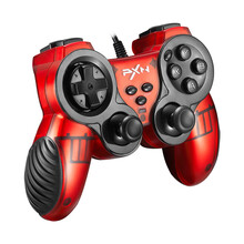 莱仕达(PXN) 有线游戏手柄 剑神 电脑/安卓电视/PS3通用 赛博朋克刺客信条鬼泣只狼怪物猎人FIFA实况 红色