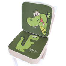 宝宝儿童餐椅增高垫坐垫便携式家用饭桌吃饭椅子加高多功能学生屁垫 恐龙奇奇(套装)