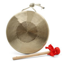 秦翔铜锣 30CM大苏锣28厘米小苏锣响铜锣预警防汛锣专业铜锣乐器 小苏锣（28CM）