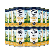ZiwiPeak巅峰狗罐头 成犬幼犬主食罐头 新西兰进口无谷湿粮 鸡肉狗罐头 390g*12罐