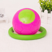 甩脚球小学体育课儿童户外运动健身玩具幼儿园玩具感统训练器材 玫红甩脚球