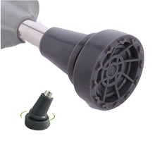 耐磨拐棍胶头 防滑拐杖头 脚垫  腋下拐杖配件 牛筋拐头 腋下拐杖用22MM 灰色2对