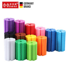 贝贝凯1000片雪花片 儿童积木玩具加厚塑料拼插拼装幼儿园宝宝婴儿男女孩2-3岁 大号益智玩具收纳盒 中号500片直径3.3厚.送收纳盒+手册+4个轮子