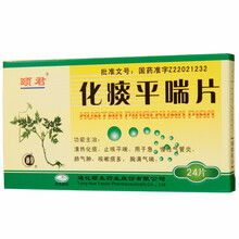 颐君 化痰平喘片 24片急慢性支气管炎肺气肿咳嗽痰多胸满气喘 3盒