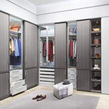 【欧派全屋定制米兰格调系列】 衣柜衣帽间定制  推拉门衣柜客厅电视柜玄关柜阳台柜全屋定做 预付金