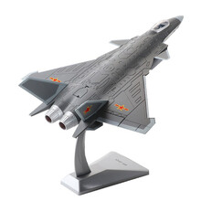 歼20战斗机模型合金静态仿真歼二十J20隐形飞机模型摆件礼品 1/72 歼-20战斗机