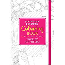 Pocket Posh Panorama Adult Coloring Book: Fashio