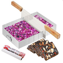 【店长推荐】阿胶片 阿胶块 铁盒装 山东驴皮阿胶片 免费教做阿胶糕 免费打粉 有单独包装 不锈钢模具+双把切片+油纸+分隔板