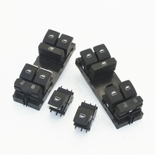 13-17款新桑塔纳 新捷达 昕锐 电动玻璃升降器开关车窗升降机控制按钮 新捷达 左前升降器开关(34D 959 857B)普通款