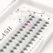 种植嫁接假睫毛 单株种植 朵毛 韩国0.07貂绒丝假眼睫毛 11MM