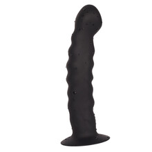 肛塞男用女用扩肛条器后庭塞穿戴吸盘情趣用品同志性用品 螺纹吸盘肛条3.2CM