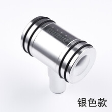 车洛绎 汽车通用排挡头改装个性档把波棍头飞机排挡杆手动改装通用挂档杆 银色1个 保时捷911 968 Panamera帕纳梅拉