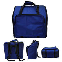 手风琴琴包/拉杆包/巴扬琴包 鹦鹉百乐圣杰金杯佰笛 32-120 A中 蓝色双肩包(大48~72贝司)