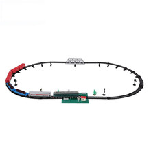 儿童电动火车轨道玩具 中国东风4B内燃机车仿真列车模型轨道套装  早教拼搭玩具 货运豪华套装 官方标配（含3节普通5号电池）