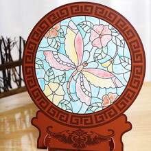 艺趣幼儿园圣诞节新年春节儿童涂色纸卡水彩画手工DIY制作材料包摆件教室装饰品美术美劳彩绘涂鸦 虫