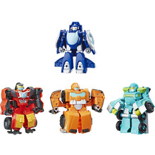 孩之宝（Hasbro)  变形金刚 救援机器人快变系列手办+ 学院系列人物组E5099