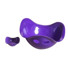 感统训练器材幼儿园乌龟壳旋转盘户外体育转盆儿童早教玩具背家用 紫色（买大送小）