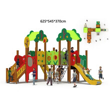 儿童滑梯不锈钢滑梯PE板滑滑梯高端滑梯幼儿园滑梯小区高档住宅木滑滑梯 07部分定金【整套57500】