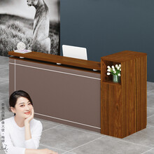 奈高现代迎宾台咨询吧台收银台公司前台服务台接待台1.6米KT-04