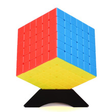 魔方教室 魅龙六阶 6阶魔方 入门级送教程 魔域文化益智玩具 免贴纸彩色