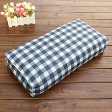 荞皮枕头单人颈椎小米壳枕头全荞麦壳一只装家用学生宿舍高枕硬枕头顾致 小兰格 荞麦壳