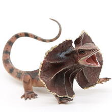 英国CollectA我你他 收藏级仿真实心昆虫系列野生动物系列仿真蜥蜴蜻蜓蝴蝶动物模型儿童玩具 澳洲伞蜥