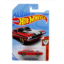 儿童风火轮火辣小跑车滑行小汽车铁皮滑行迷你口袋合金小车9E/8D链接2 紫红色 道奇挑战者