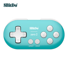八位堂 8BitDo Zero2 迷你小游戏手柄无线手机PC电脑任天堂NS Switch/Lite游戏机steam电视蓝牙可爱 孔雀蓝