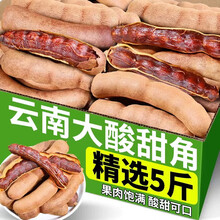 滇品客酸甜角云南特产精选新鲜大果罗望子西双版纳酸角甜角干果孕妇零食 精选云南大甜角200gx1袋（尝鲜）