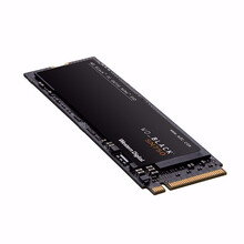 西部数据（Western Digital）NVME M.2 2280笔记本台式机SSD固态硬盘 黑盘SN750 1T +散热片