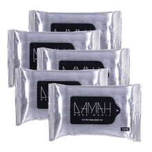 DAMAH黑魔法氨基酸卸妆湿巾10抽一次性洗脸巾加厚抽取 黑魔法氨基酸卸妆湿巾10抽*5