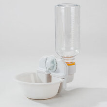 嬉皮狗（hipidog）狗狗挂式喝水器猫咪水壶喝水饮水机喂水器宠物用品宠物自动饮水器 白色