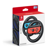 任天堂（Nintendo） Switch NS家用体感游戏机掌机 便携掌上游戏机 配件手柄 Joy‑Con方向盘2只装 马里奥赛车方向盘