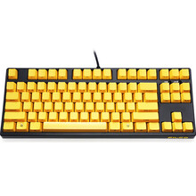 斐尔可（FILCO） FKBN87ML/EFY2「87忍者圣手二代」机械键盘 黑色边框黄色键帽 黑轴 绝地求生吃鸡键盘