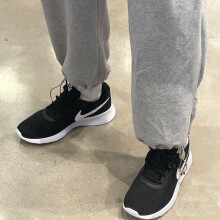 耐克（NIKE）男鞋女鞋夏季新款TANJUN网面透气轻便休闲低帮情侣运动鞋跑步鞋 DJ6258-003男款 44